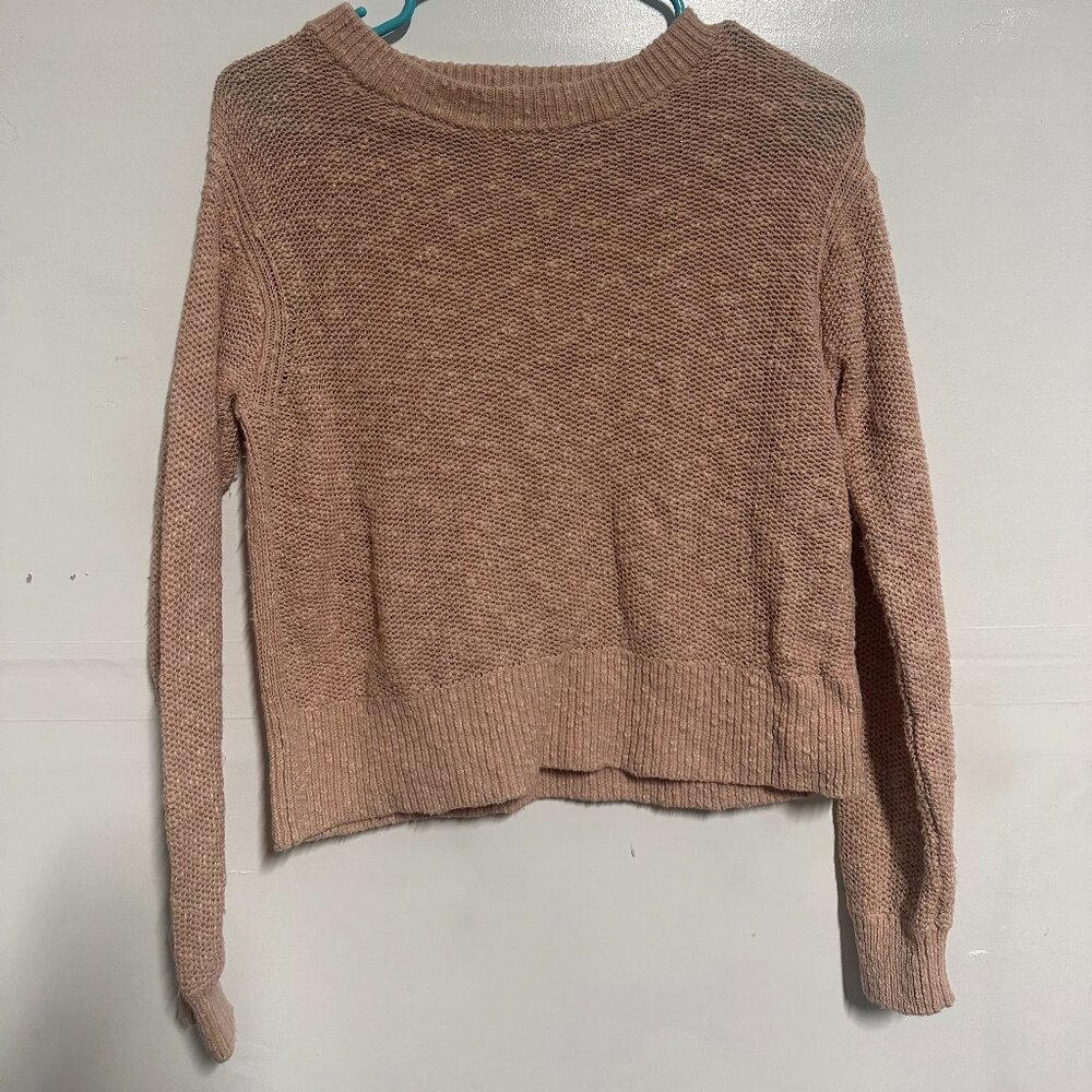 Blush Everlane knit sweater
